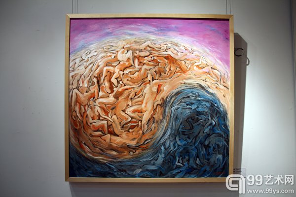 活动现场展示作品