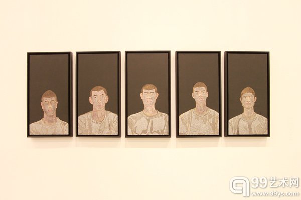 活动现场展出作品