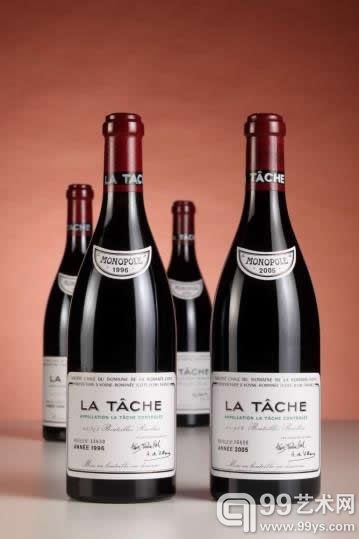 罗曼尼康帝，La Tache，1993年（11瓶） 估价：16万至24万港元／2万至3万美元