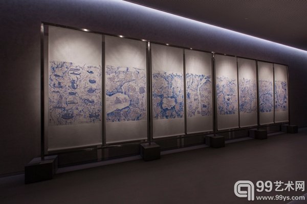 邱志杰作品《两个世界的相遇》之二