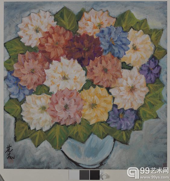 林风眠《春光烂漫》
