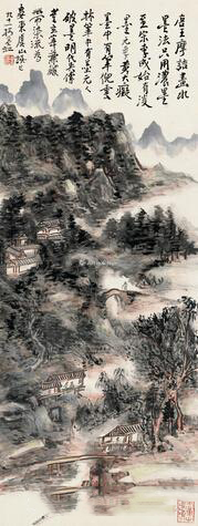 《巴山夜雨图》