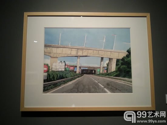 “水流镌心·陈流水彩画展”亮相清华美院美术馆