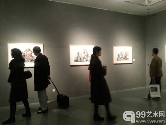 “水流镌心·陈流水彩画展”亮相清华美院美术馆