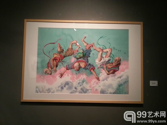 “水流镌心·陈流水彩画展”亮相清华美院美术馆