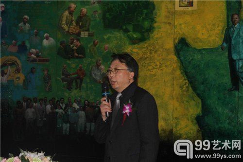 艺术家李斌先生致辞