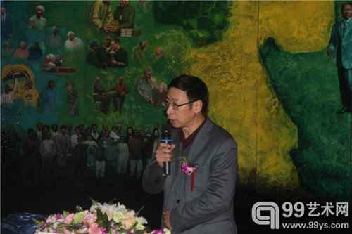 著名艺术评论家、中央美术学院教授殷双喜先生致辞