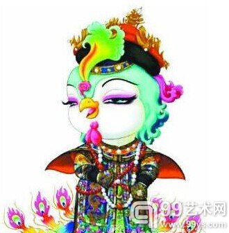 故宫吉祥物“美美”。 微博图片。