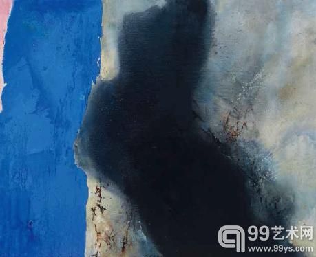 赵无极《01.05.92》布面油画 81×100cm 1992年