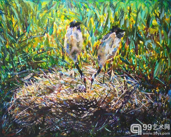 孕育 200×160cm 2013年