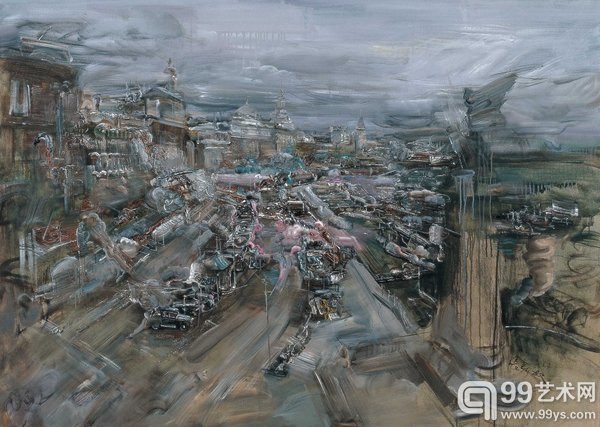 风云十六铺 135x190cm 2006