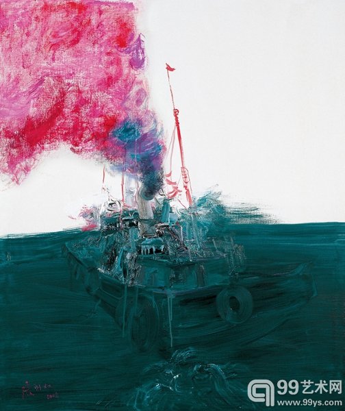 海魂 系列之四 120x100cm 2009