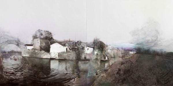 枫桥 200x400cm 2014