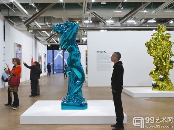 展览现场：蓬皮杜艺术中心杰夫·昆斯个展