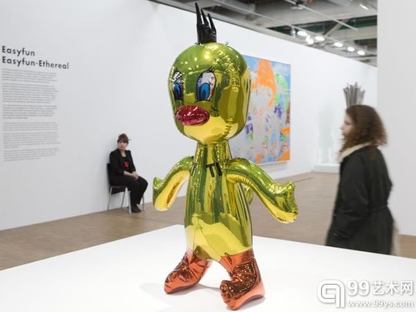 展览现场：蓬皮杜艺术中心杰夫·昆斯个展