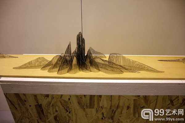 活动现场展示作品