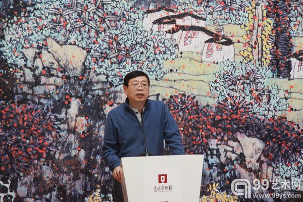 北京皇城艺术品交易中心董事长胡月明致辞