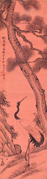 张雪鸿 《松鹤图》