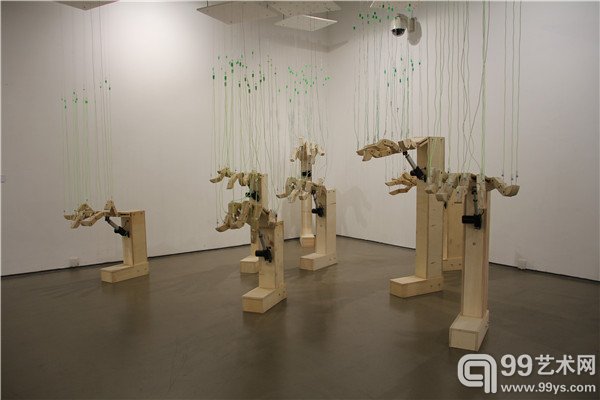 现场呈现作品