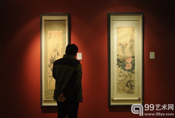 北京荣宝2014年秋季拍卖会预展现场