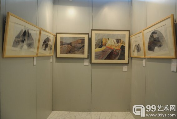 北京荣宝2014年秋季拍卖会预展现场-当代水墨
