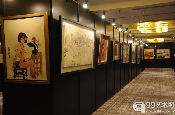 北京荣宝2014年秋季拍卖会预展现场