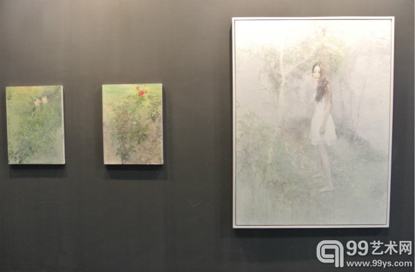 璘宝轩展位带来何多苓最新力作
