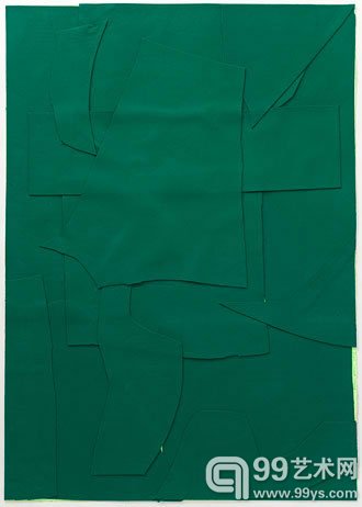 大竹伸朗(Ohtake Shinro), 《Time Memory 27》 2013,