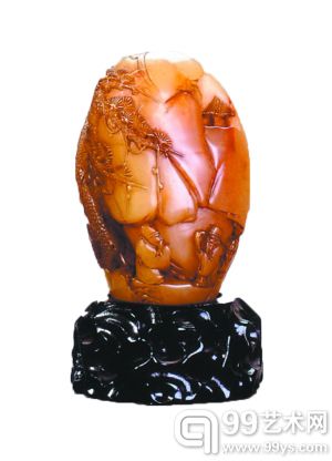 寿山高山冻仙境摆件（拍品）