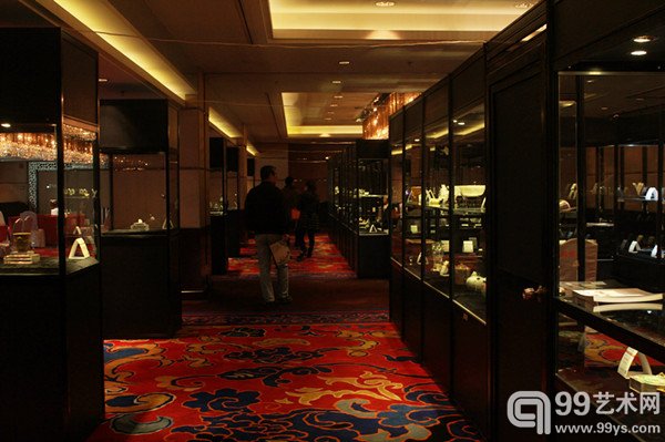 中贸圣佳2014秋拍预展现场