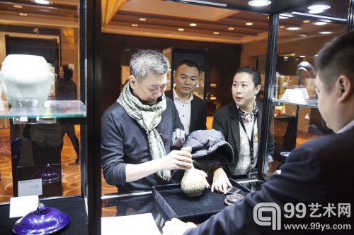 北京盈时2014秋拍预展现场