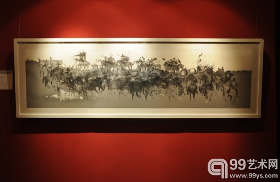 北京艺融2014秋拍预展现场-缪晓春
