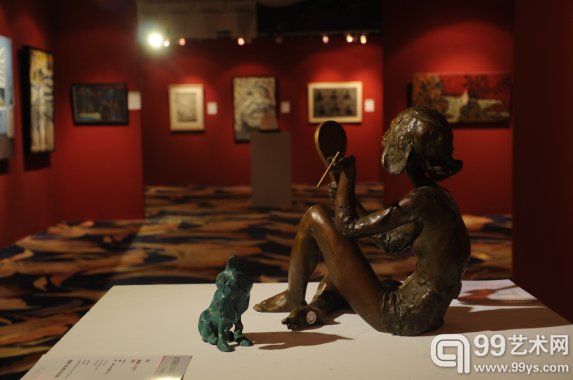 北京艺融2014秋拍预展现场