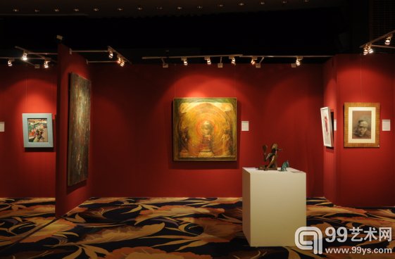 北京艺融2014秋拍预展现场