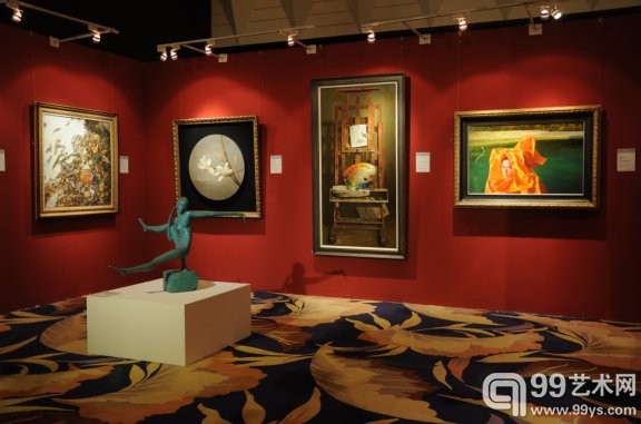 北京艺融2014秋拍预展现场
