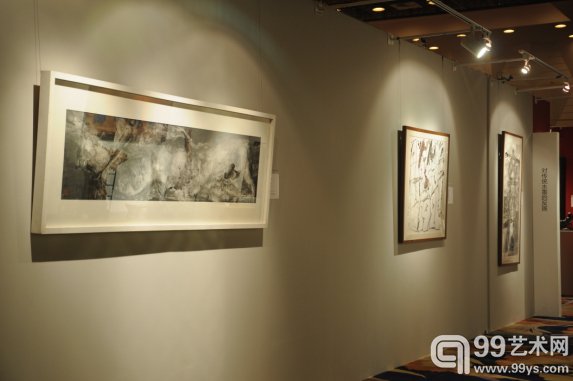 北京艺融2014秋拍预展现场-当代水墨