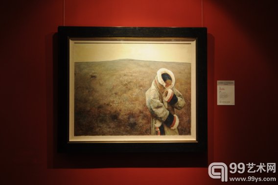 北京艺融2014秋拍预展现场-艾轩