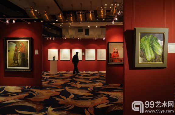 北京艺融2014秋拍预展现场