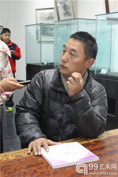 艺术家郭伟接受99艺术网采访
