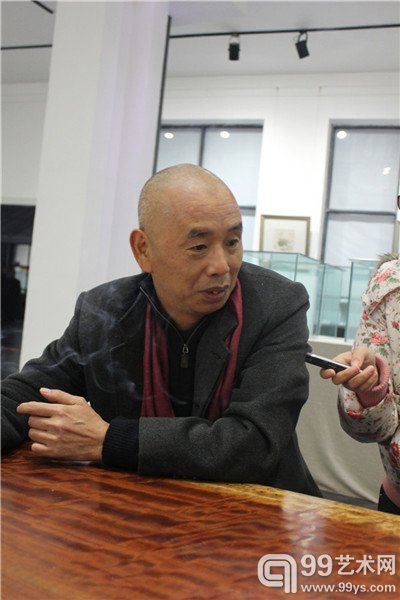 艺术家罗发辉接受99艺术网采访