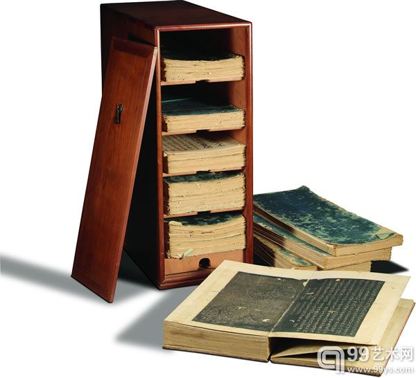 北宋《妙法莲华经入注七卷》、 宋拓画帖《华严经入法界品善财参问变相经》
