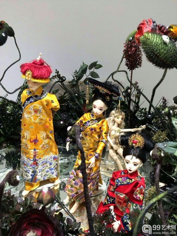作品《天使娃娃》局部