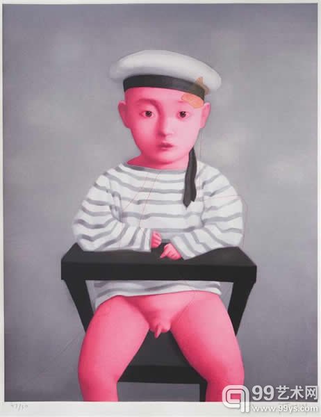 限量签名版画