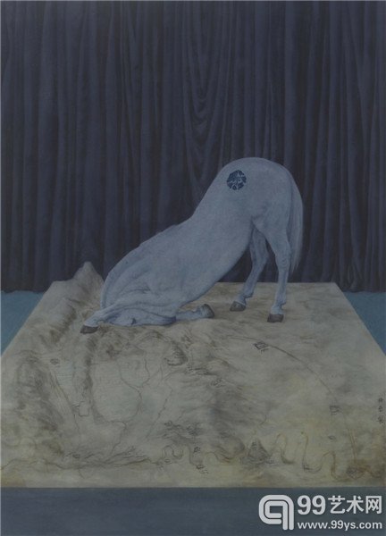 徐累 思乡曲 126×90cm 纸本 2011年