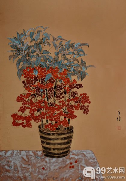 《正是灿烂时》95x62cm