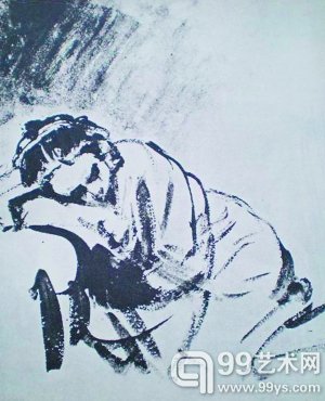 伦勃朗素描作品