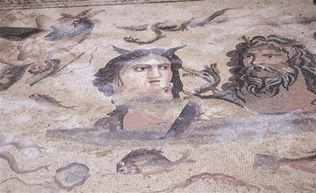 Oceanus 和Tethys,古希腊和罗马的海神