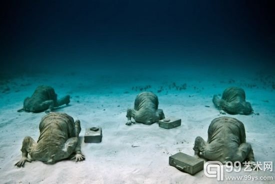 Jason deCaires Taylor 海底雕塑作品