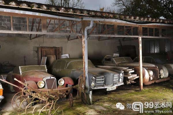 　自左至右分别为，Abri 1, Facel Vega Excellence与Talbot Lago T26 cabriolet Saoutchik ex-Roi Farouk