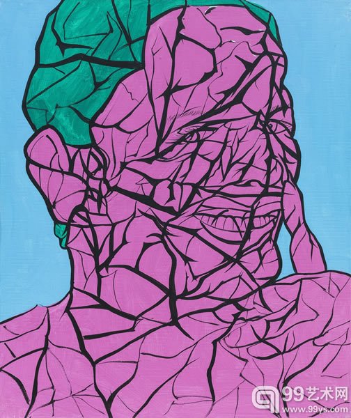 表皮14_布面丙烯50x60cm_2014